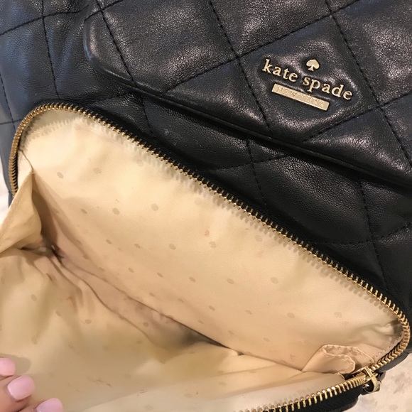 Kate Spade Black Leather Backpack main image 5
